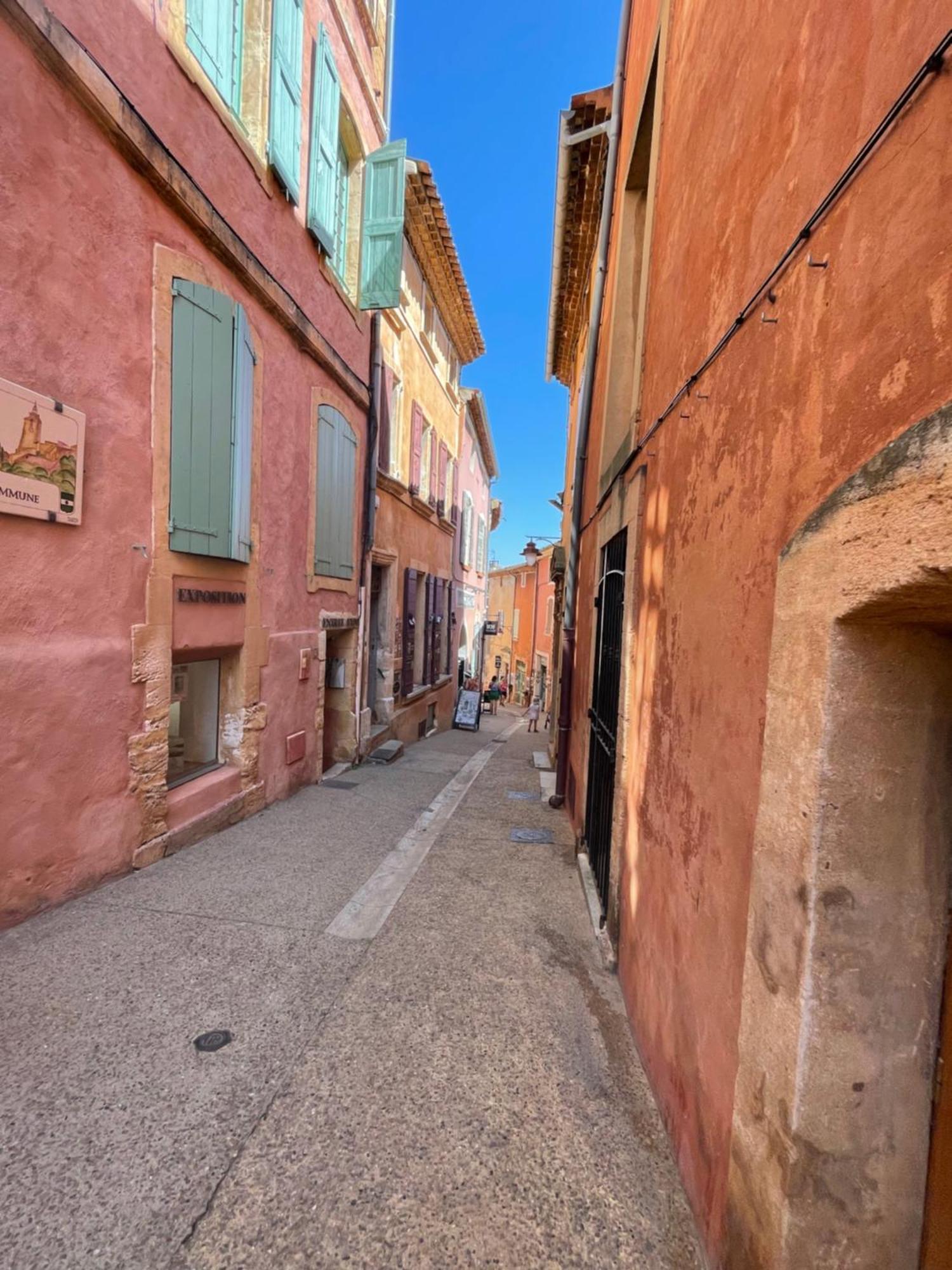 O Coeur Des Ocres Lägenhet Roussillon en Isere Exteriör bild