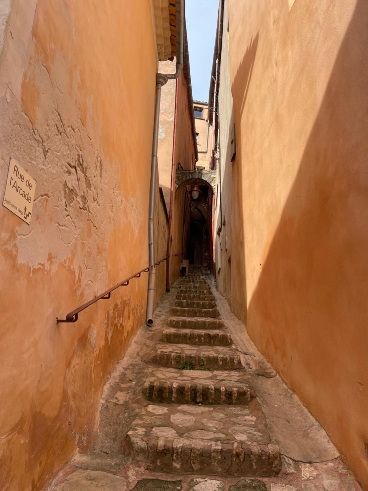O Coeur Des Ocres Lägenhet Roussillon en Isere Exteriör bild
